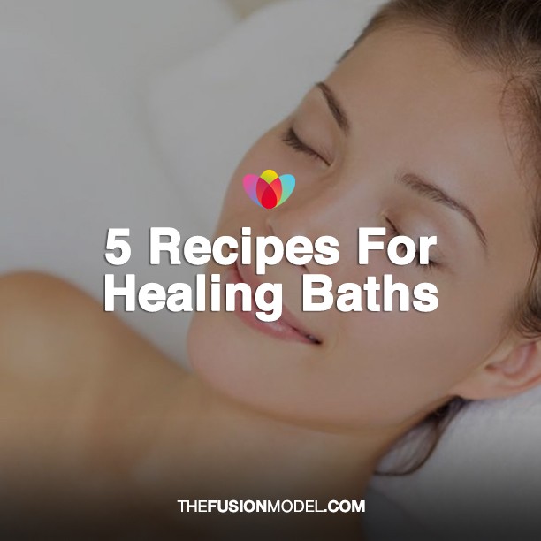 5 Recipes For Healing Baths